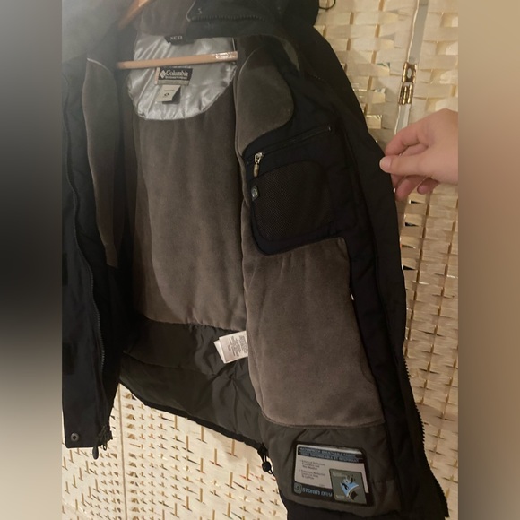 Women’s Black Columbia Jacket With Side Ruching M - Picture 5 of 13